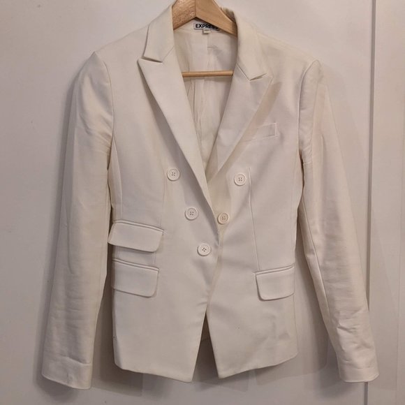 Express White Blazer - Picture 2 of 4